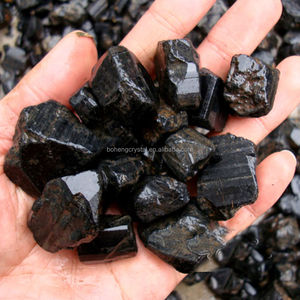 Venta al por mayor natural negro <span class=keywords><strong>turmalina</strong></span> cristal de cuarzo espécimen mineral cristal para la venta - Product Image 6