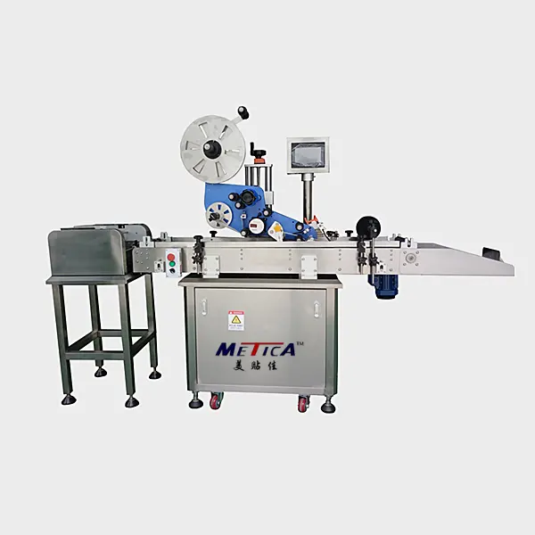 Easy to operate Auto pouch and tags or bags paging labeling machine labeler manufacturer