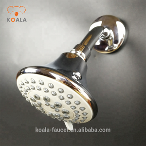 Cleqcupc — pomme de douche à 5 fonctions, <span class=keywords><strong>thérapie</strong></span> au plafond à faible débit, Massage de l'eau, SPA, pomme de douche chromée, accessoires de robinetterie de salle de bains - Product Image 2