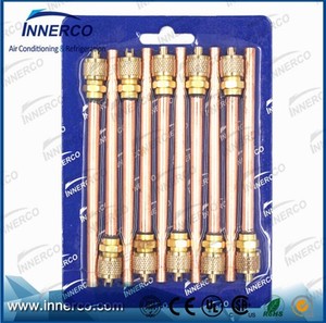 Vanne d'accès aux pièces <span class=keywords><strong>de</strong></span> réfrigération/vanne d'accès <span class=keywords><strong>de</strong></span> remplissage <span class=keywords><strong>de</strong></span> tube en cuivre 1/4 "vanne <span class=keywords><strong>de</strong></span> charge SAE - Product Image 4