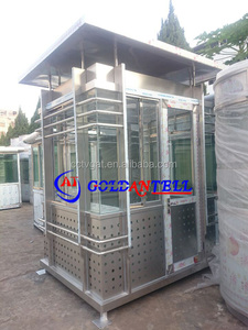 Bền PVC Kiosk Gian Hàng Modular Nhà Dễ Dàng Lắp Ráp Kết Cấu Thép Cho Bán Lẻ Comcession & Ngoài Trời Sử Dụng Nhà Prefab Thiết Kế - Product Image 2