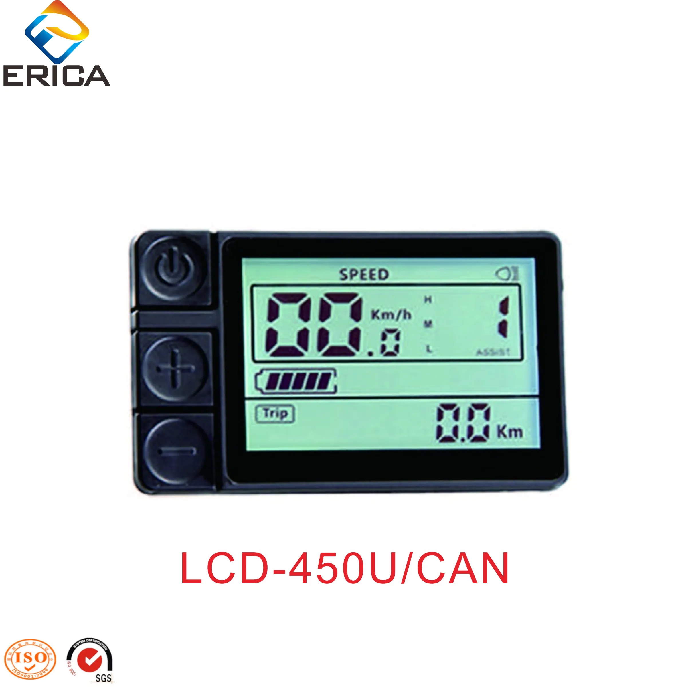 OEM Cheap Price 48V LCD Speed Display For E Bike