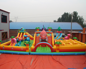 Château gonflable de luxe en forme de labyrinthe <span class=keywords><strong>avec</strong></span> <span class=keywords><strong>petit</strong></span> <span class=keywords><strong>toboggan</strong></span> pour enfants, tente de jeu gonflable <span class=keywords><strong>avec</strong></span> porte cintrée - Product Image 6