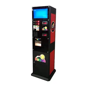 Wholesale floor standing change machine mini metal vending machine