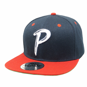 Casquette de démarrage personnalisée vierge en plastique verte avec sous-bord et broderie feuilletée 3d avec votre propre logo - Product Image 1