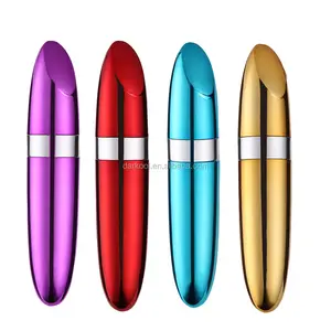 DB-018/Classic Multicolor Lipstick Shape Bullet Vibrator Waterproof Sex Product