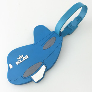 Etiqueta de seguridad con logotipo personalizado en relieve para viaje, avión, equipaje, equipaje, goma suave de pvc, novedad - Product Image 1