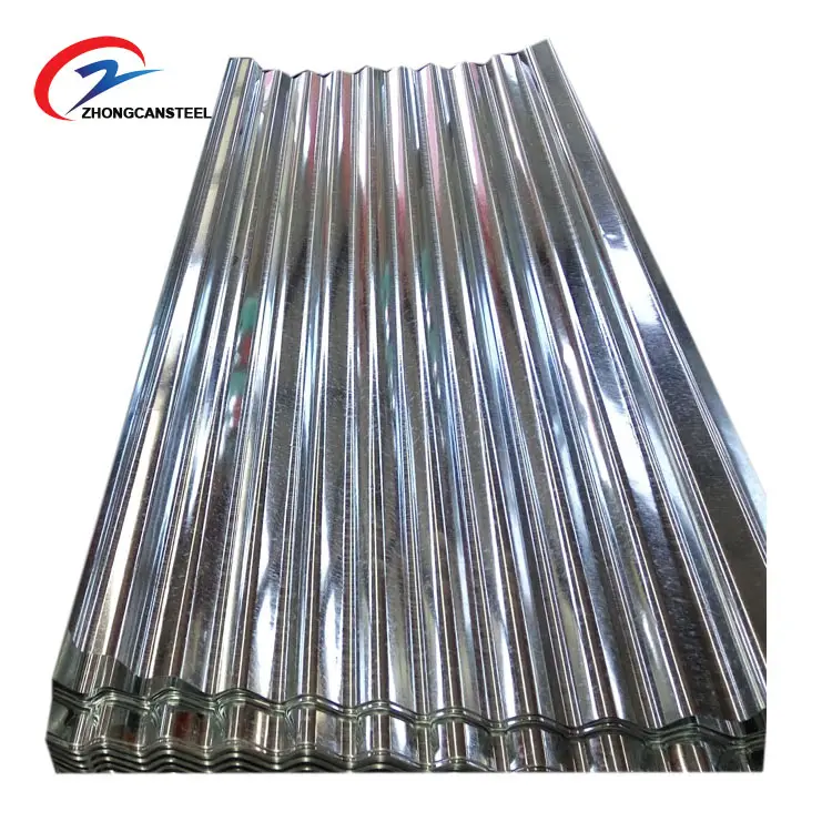 Best price 0.13 mm thick aluminum galvanized calamine corrugated zinc Iron Roofing Sheet Metal