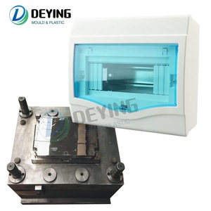 indoor plastic injection lighting distribution box sealed control electric air switch box mould