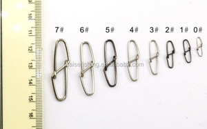 Angelgerät Zubehör Angeln Swivel Snap Haken Linie Anschluss Edelstahl Diamant Versicherung Snap - Product Image 5