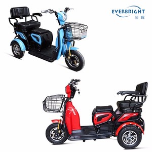 Triciclo de Carga Eléctrico de 48V con Certificación CE para Adultos, Uso de Pasajeros, Diseño Moderno - Product Image 5