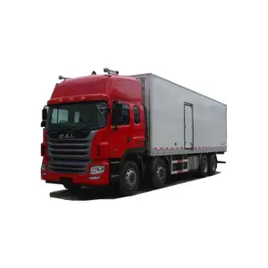 12 ton JAC LHD/RHD jepang digunakan daging kait kulkas truk untuk dijual