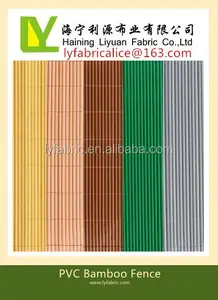 PVC bamboo fence double face balcony privacy screen