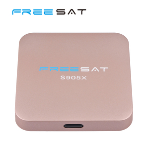 De Metal negro Receptor de Satélite Freesat S905X Gráfico 3D Android 6.0 Smart TV Box 2 GB/16 GB Gratuito <span class=keywords><strong>A</strong></span> Internet buscando - Product Image 2