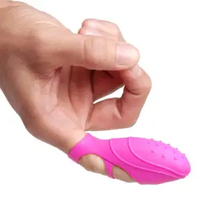 Mini Magic Silicone Women Clitoris Vagina Orgasm Massage <strong>g</strong> <strong>Spot</strong> <strong>Finger</strong> Sleeve Sexy Toys Massager <strong>Vibrator</strong> - Product Image 1