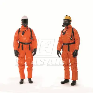 Aparelho respiratório para bombeiros scba, 60 minutos, respiração de ar, equipamento de resgate com máscara facial completa