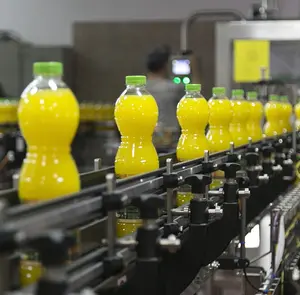 ماكينة صناعة تعبئة عصير الفاكهة من نبات الليمون والأورانيج وعصير الأناناس