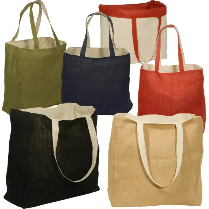 Multi Usage Reusable 100% Cotton Canvas Bag, Jute Shopping Bag