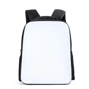 Proveedor de China MOQ bajo Impresión personalizada Sublimación Mochila en blanco