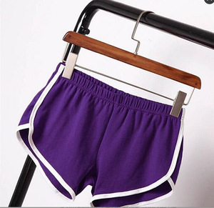 Nuovi Pantaloncini Estivi da <span class=keywords><strong>Donna</strong></span> Casual con Fascia in Vita Aderenti e Larghi per Allenamento e Sport - Product Image 6