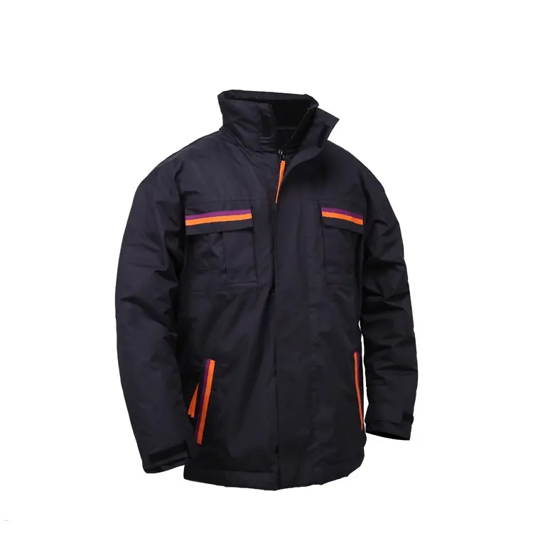 Men winter customised water proof factory workwear construction uniform waterproof jacket 6xl