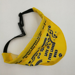 Collar de perro con impresión personalizada, bandana con hebilla ajustable, venta al por mayor - Product Image 2