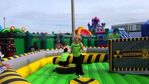 <span class=keywords><strong>Juego</strong></span> Inflable Comercial para Parques de Diversiones, <span class=keywords><strong>Juego</strong></span> Inflable Meltdown <span class=keywords><strong>Wipeout</strong></span> - Product Image 4