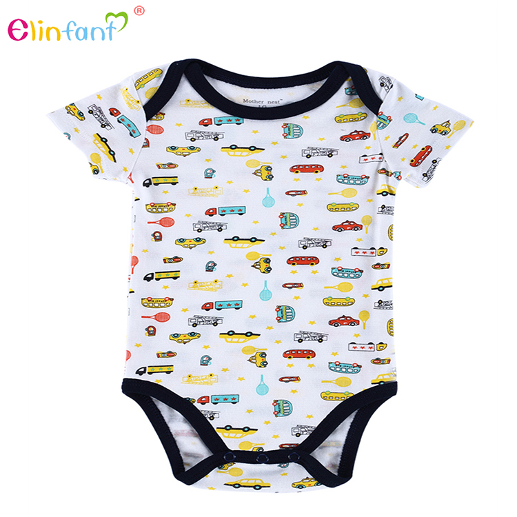 Лучшие продажи Персонализированные красочные мягкие летние Полный ребенок Romper