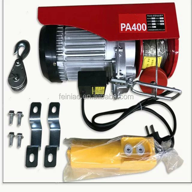 その他 HGS-B MICRO ELECTRIC ROPE HOIST HGS-B Micro Electric Rope Hoist - Durable 220V Construction Lift
