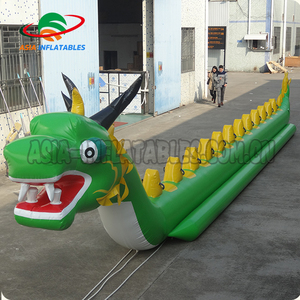 Công viên nước thương mại đồ chơi Inflatable thuyền chuối thuyền rồng thuyền giá tốt nhất - Product Image 3