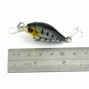 Señuelos de Pesca Hengjia, Crankbait de 5cm y 4.4g, Señuelos Flotantes de Plástico Duro para Pescar Lubina - Product Image 4