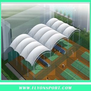 Etfe stadium tente structure de la membrane, Tente structure de la membrane architecture, Structure de tente cadre - Product Image 3