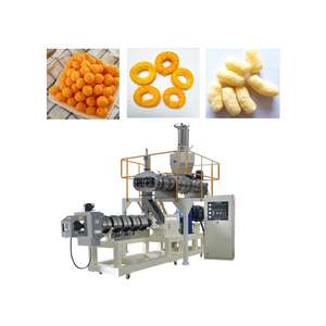 Boules savoureuses de maïs de la Chine Cheese Ball Snack Food Make Equipment Machinery Line - Product Image 2