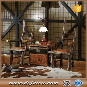 2017 Nuovo Rustico Industriale Bar In Legno Massello Mobili - Product Image 4