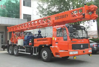 Water Well Drilling Hot Sales Depth 300m Truck Mounted Drilling Rig --Drill Used For Water Well Construction Geological Exploration Geothermic Well