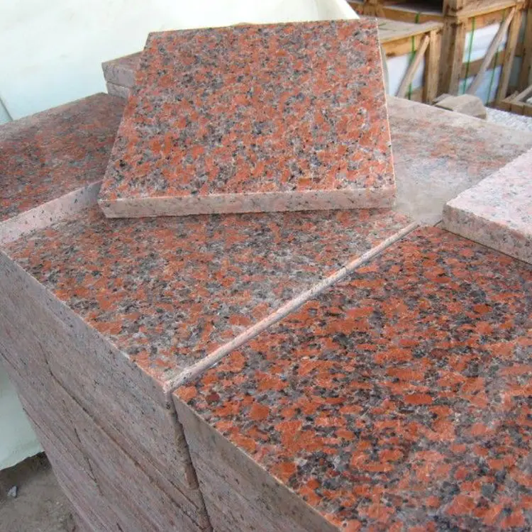 G562 메이플 레드 화강암, 화강암 슬래브, 화강암 타일