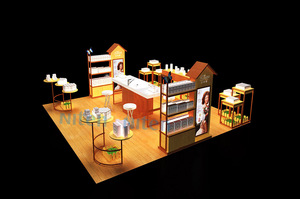 Góndolas de madera maquillaje profesional expositores - Product Image 4