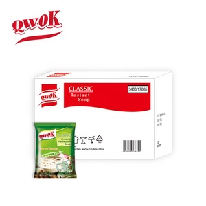 Halal crema di funghi pronto a mangiare zuppa istantanea zuppa di funghi - Product Image 3