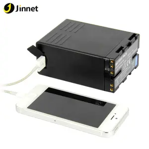 Jinnet के लिए Camcorder बैटरी BP-U65 BPU65 बीपी U65 PXW-FS5 PXW-X180 के साथ यूएसबी और डी-नल पोर्ट