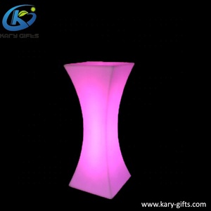 أثاث تجاري قابلة للشحن توهج عمود إضاءة Led أثاث نادي ليلي Led - Product Image 3