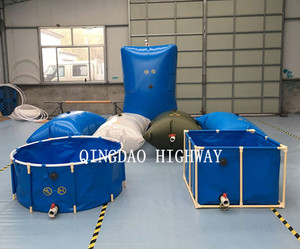 再利用可能な枕形状PVC Flexi水タンク/ブラダー1000L-500,000L - Product Image 6
