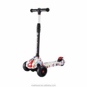 <span class=keywords><strong>Trottinette</strong></span> pliable à 3 roues pour enfants durable avec roulements ABEC-7 et hauteur réglable pour les enfants de 3 à 12 ans - Product Image 4