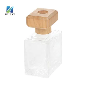 Eco-friendly and Stylish T shape Bamboo/Wooden Lids for Aromatherapy Bottles Artisanal Wooden Lids for Reed Diffuser Bottle