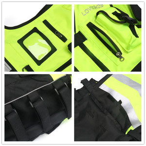 BOWINS مخصص مرحبا فيس عاكسة سلامة سترة دراجة بخارية - Product Image 5