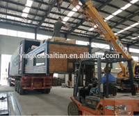 Kits de maisons préfabriquées de haute qualité, structure en acier, maison modulaire de luxe en conteneur, petite maison en bois avec roues