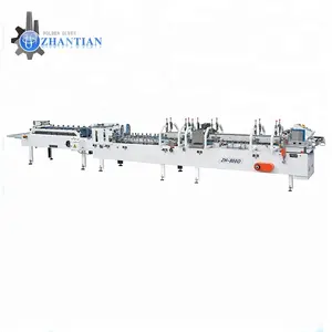 ZH-800d Super Quality glue equipment folding cardboard box pasting machine