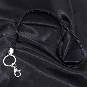 Lanière personnalisée en silicone argenté <span class=keywords><strong>Porte</strong></span>-clés pour <span class=keywords><strong>badge</strong></span> d'identification en cristal avec <span class=keywords><strong>strass</strong></span> bling - Product Image 6