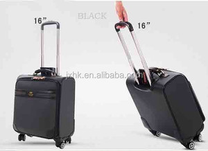 Valise <span class=keywords><strong>cabine</strong></span> à roulettes 16 "20" 24 "Sac de voyage en cuir PU - Product Image 6