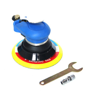 Polidor pneumático psa ou gancho, 6 ", auto-vácuo, ar redondo, alta velocidade, ação dupla, lixadeira aleatória, órbita, ar - Product Image 2