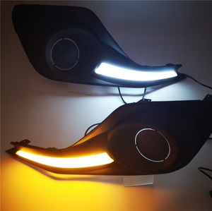 Feu de jour pour <span class=keywords><strong>Suzuki</strong></span> <span class=keywords><strong>Swift</strong></span> 2017 2018 2019 LED, relais de Signal clignotant, étanche, <span class=keywords><strong>jaune</strong></span>, 12V, lumière de jour - Product Image 4